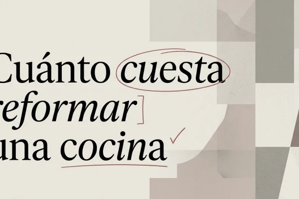 Cuánto cuesta reformar una cocina en Madrid 2026